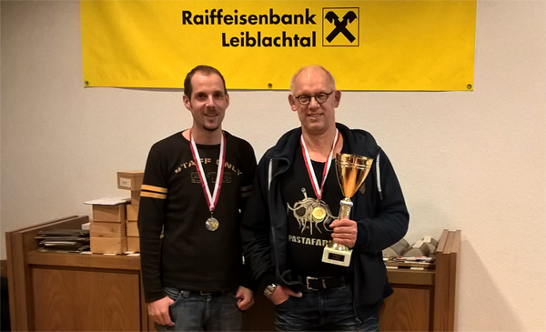 Vereinsmeister und Vizemeister